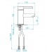 Stainless Steel - baterie lavoar 
